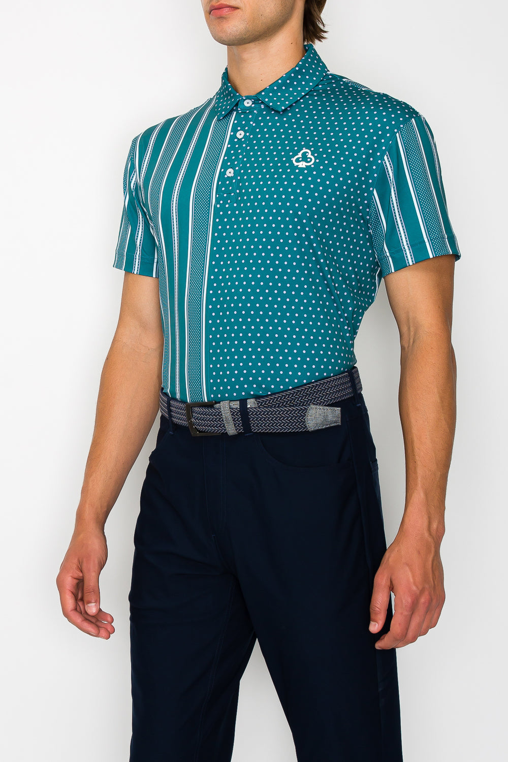 Model with CS Signature Polo