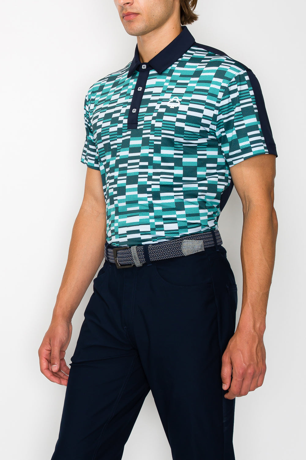 Model with Retro Polo